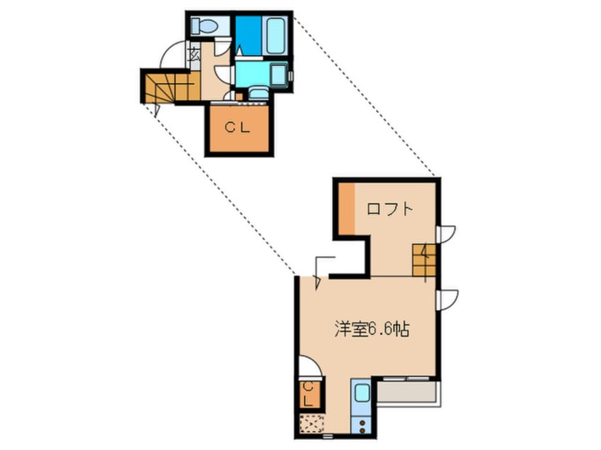 間取図 CB千鳥ヴィータ