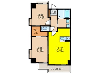 間取図 ヒルクレスト百道