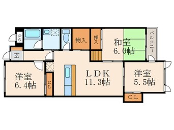 間取図 ココガモ＆壷壷蒲生