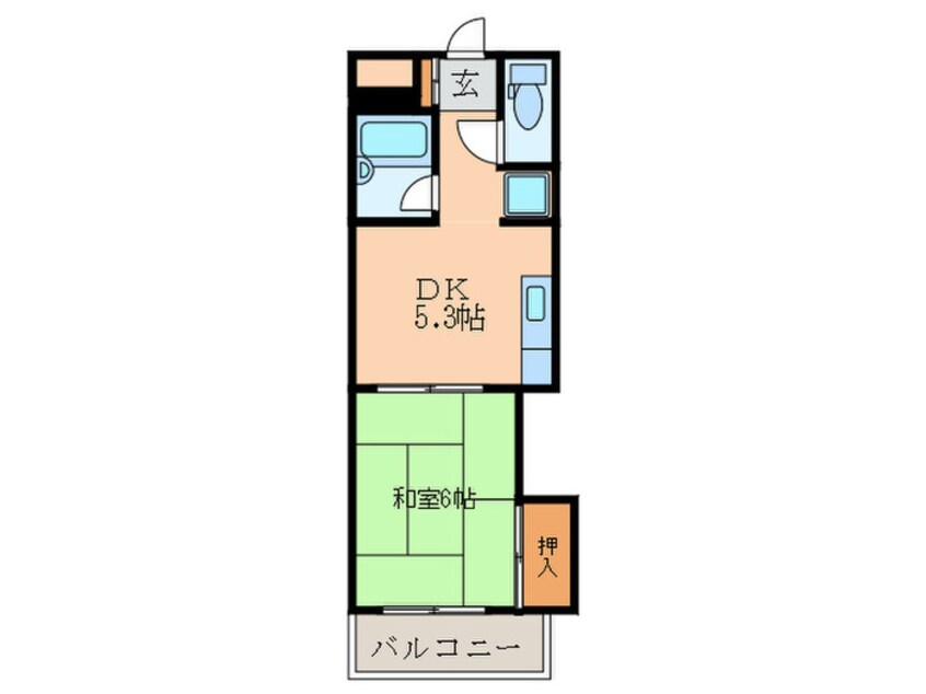 間取図 青柳２１