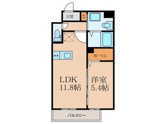 間取図 仮)Muu.黒崎