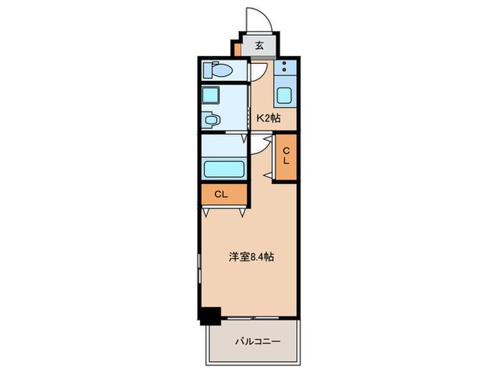 間取り図 仮)アクシオ北九州Ⅲ