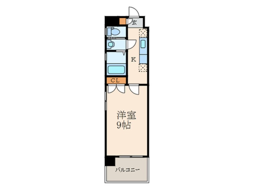 間取図 カ－ザミア
