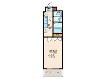 間取図 カ－ザミア