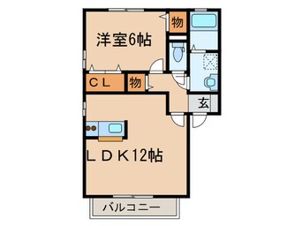 間取図 アルティスタＢ