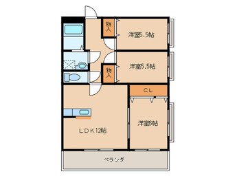 間取図 シャトレ日の里