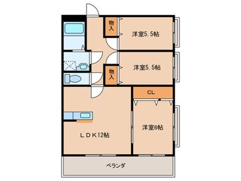 間取図 シャトレ日の里