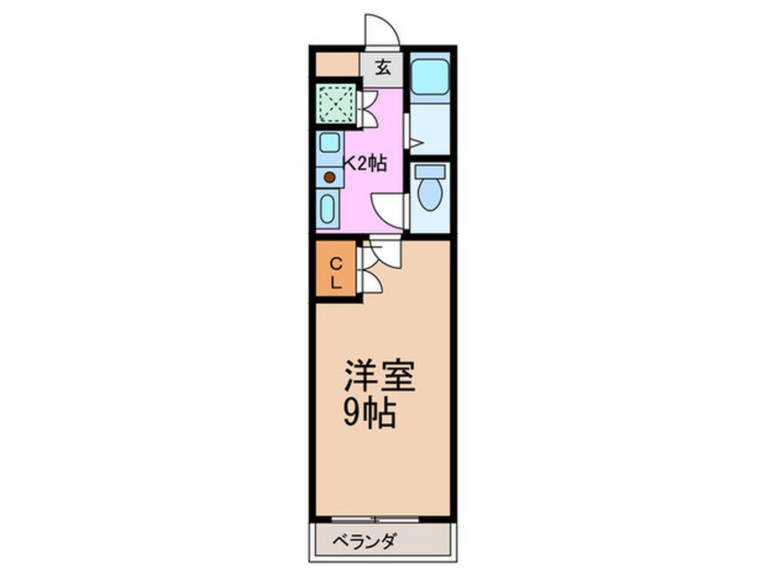 間取図 クレッシェンド初音