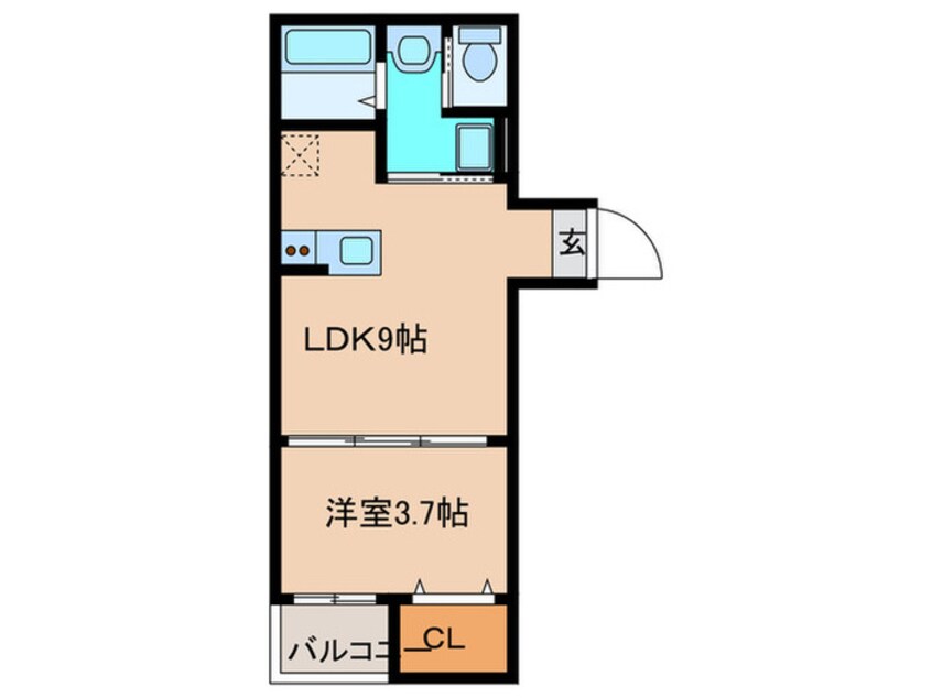 間取図 Revive古賀