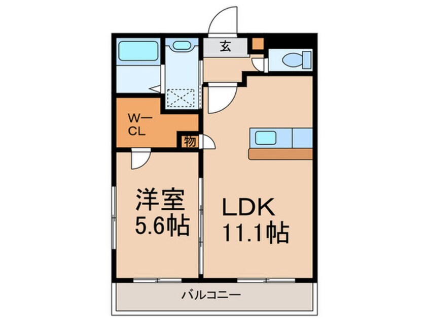 間取図 ソフィア21合川