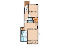 レディ・バグⅡの間取図