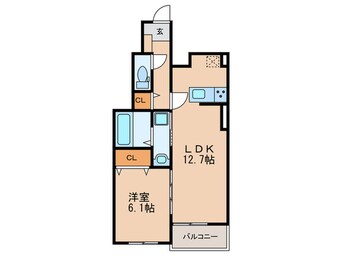 間取図 コーエー　アビタシオン