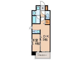 間取図 ウェルブライト美野島