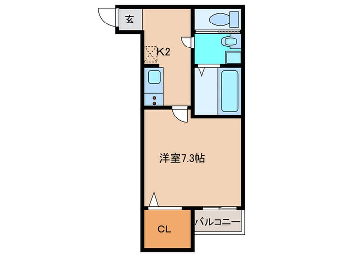 間取り図 Taste古賀
