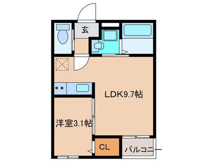 間取り図 Taste古賀