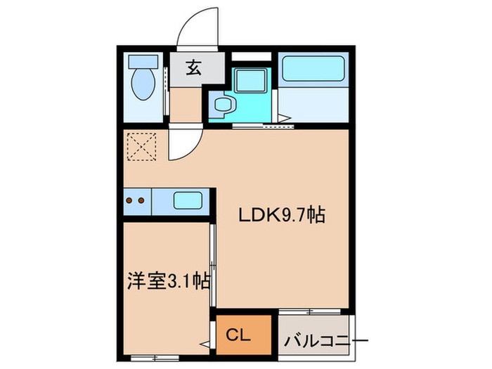 間取り図 Taste古賀
