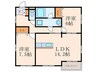 プレステ－ジ足立 2LDKの間取り