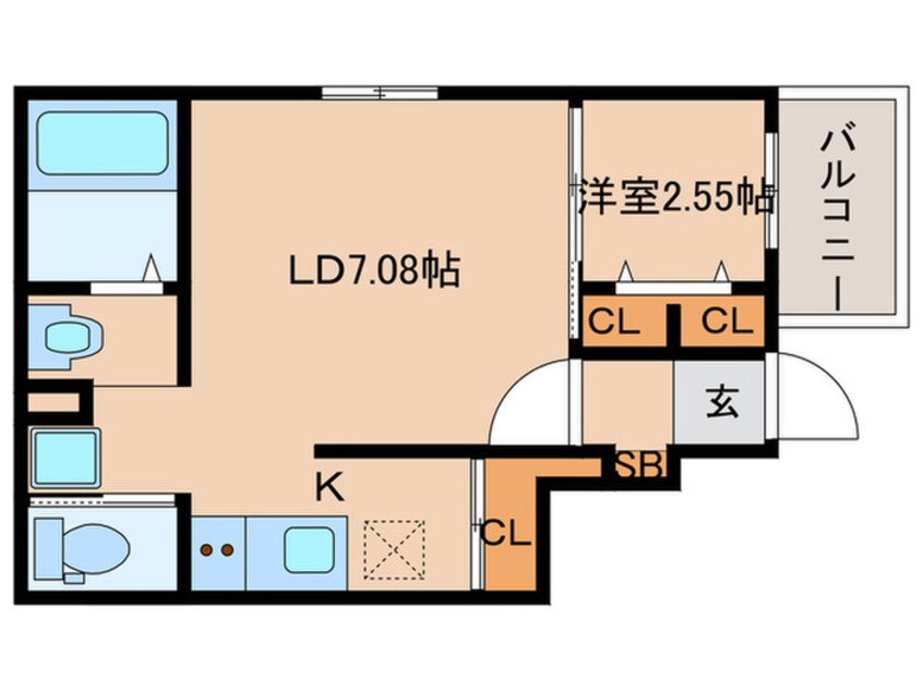 間取図 RESIDENCE城西