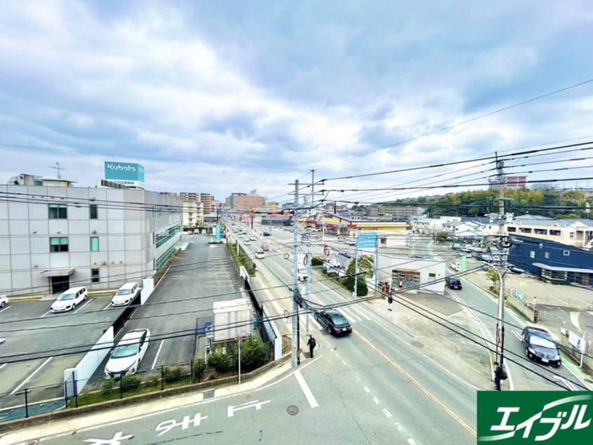 室内からの展望 辰巳ビル