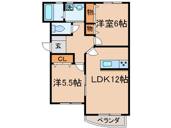 間取図 MDIロイヤルレジデンス折尾