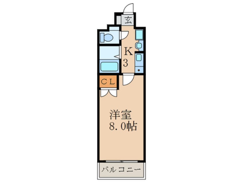 間取図 アルテハイム小倉