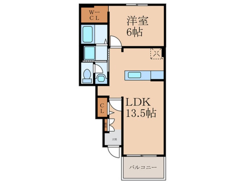 間取図 ネオガーデン朽網東　Ⅱ