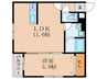 ＴＡ久留米 1LDKの間取り