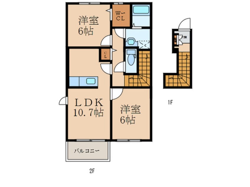 間取図 レジナスⅢ