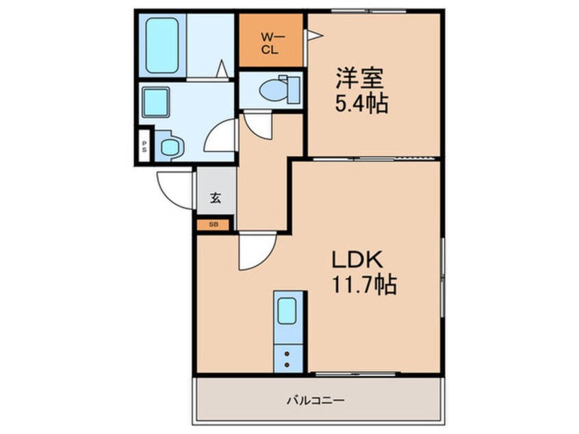 間取図 ポラリス野中町