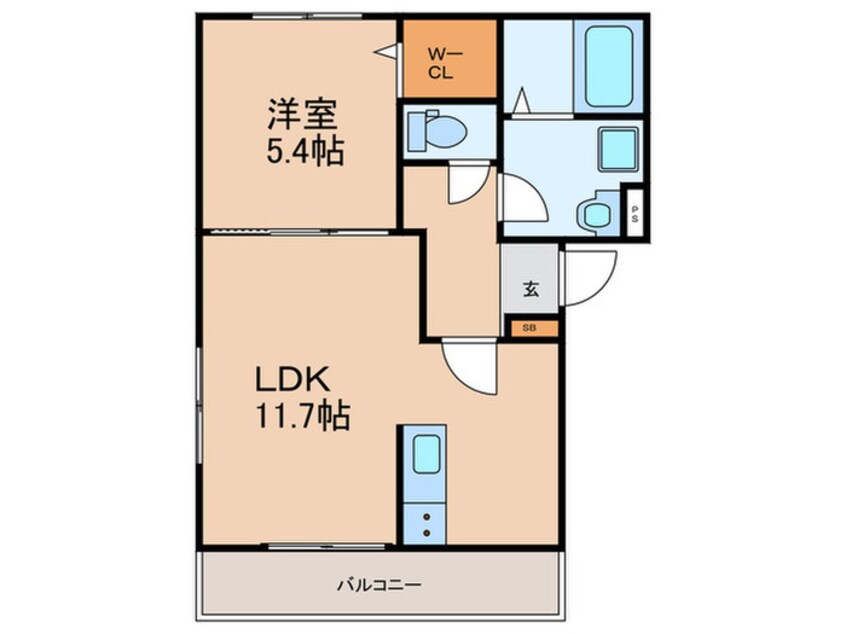 間取図 ポラリス野中町