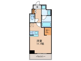 間取図 フェロー博多駅南