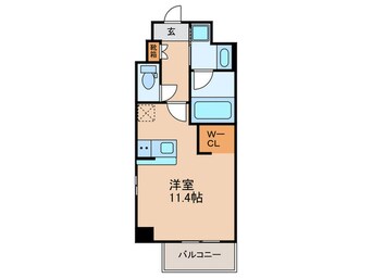 間取図 フェロー博多駅南