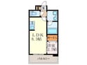 ヴィラージュ博多駅南の間取図