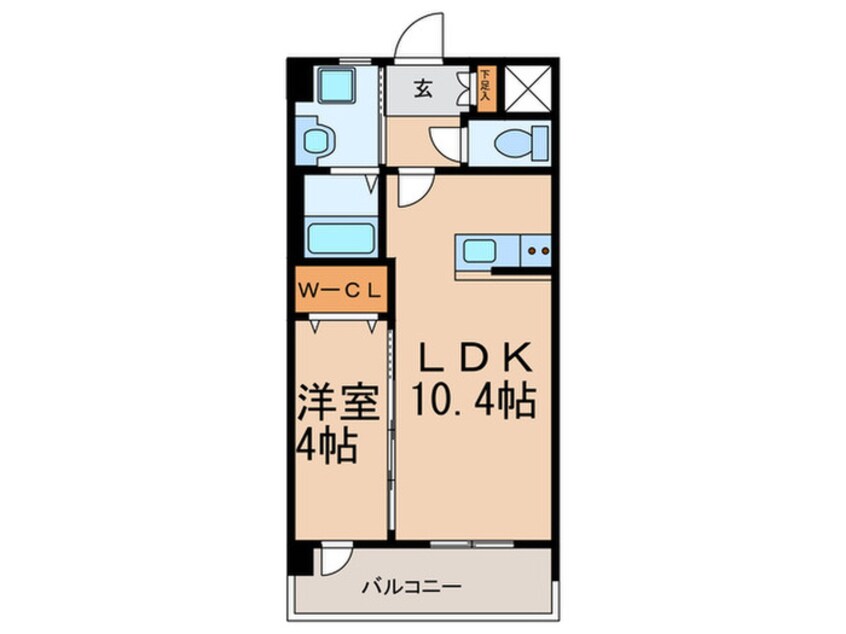 間取図 AGORA中原