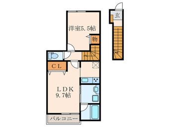 間取図 Pax K