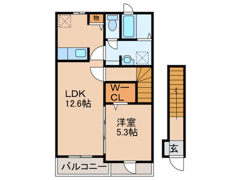 間取図 仮)ニューメゾン竹末