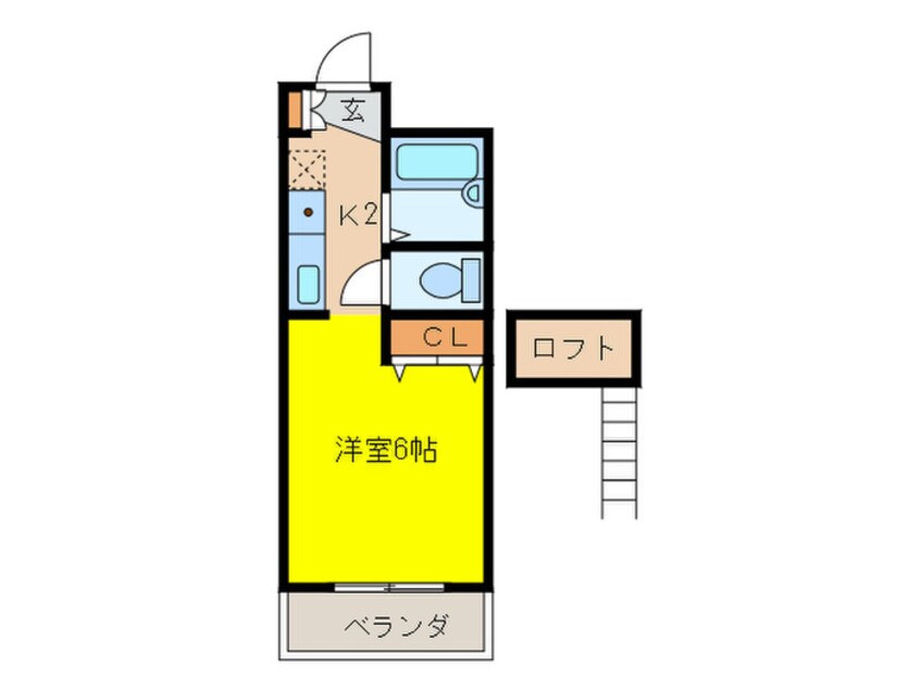 間取図 カナディアンハイツ高宮