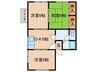 ハイム西町 3DKの間取り