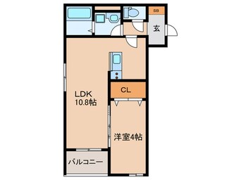 間取図 シャロム周船寺