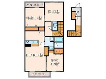 間取図 アミコートⅠ