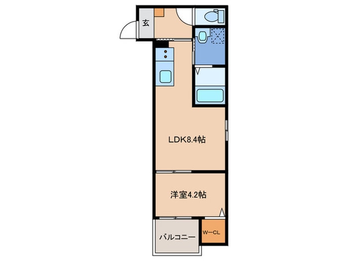 間取り図 仮)robot　home千早