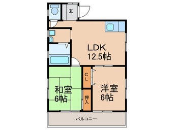 間取図 コートビレッジA棟