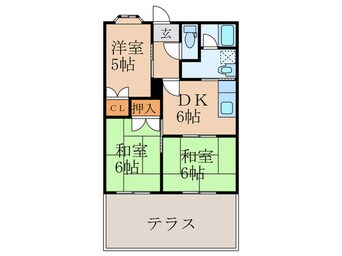 間取図 ウエストガーデン