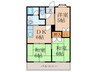 ウエストガーデン 3DKの間取り
