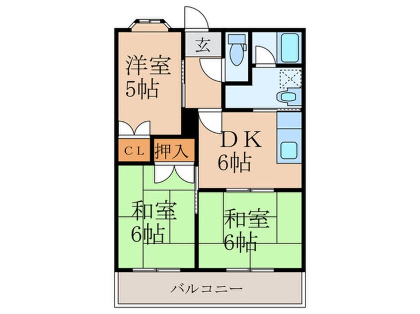 間取図 ウエストガーデン