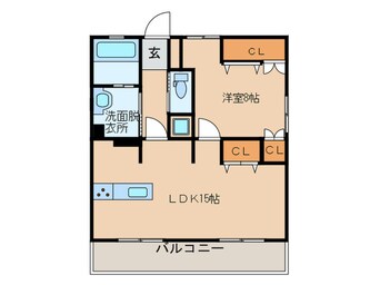 間取図 篠隈ビル