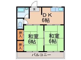 間取図 106マンション