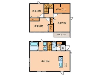 間取図 クレストⅡ