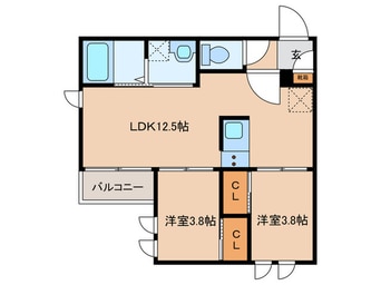 間取図 REGALEST悦陽正守