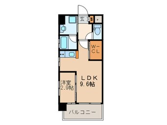 間取図 ＤＳタワー平尾駅前レジデンス